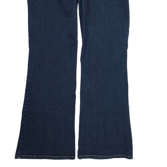 NYD Jeans Flare Leg Jeans Womens Size 18 High Rise Dark Wash Stretch Denim - Picture 10 of 15